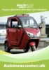 Produkt katalog om kabinescootere
