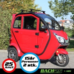 Kabinescooter Bach 25 incl. Batteri A85