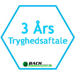 Tilkøb 3 års Tryghedsaftale - BACH Kabinescooter