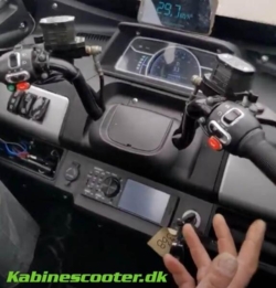 Fartpilot til BACH kabinescooter incl. montering