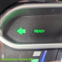 Blinklys indikator med lyd Incl. montering i kabinescooter