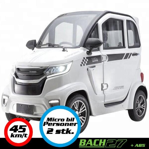 Kabinescooter BACH 27 quadricycle incl. Batteri A85