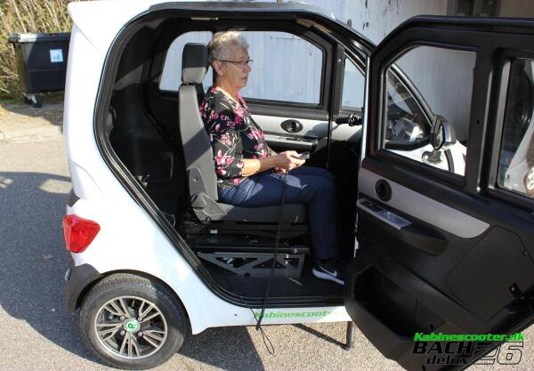 Elektrisk drejesæde inkl. fabriksmontering