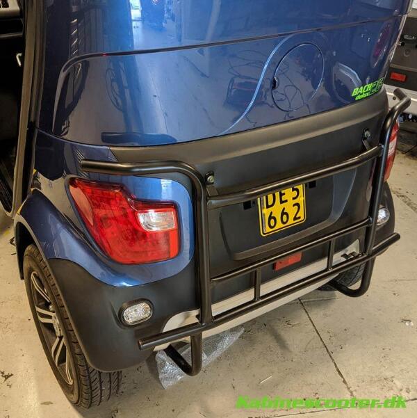 Metal kofanger sæt til BACH kabinescooter incl. montering