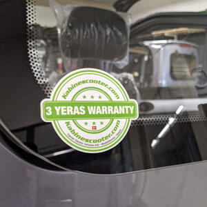 Tilkøb 3 års Tryghedsaftale - BACH Kabinescooter