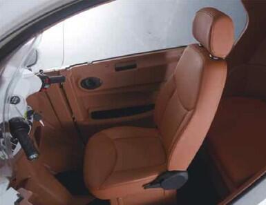 TOL t414 - Kabinescooter 30km/t lille knallert 45AH batteri