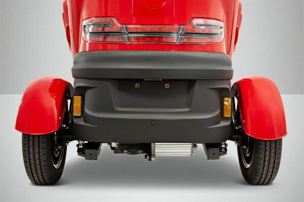 TOL t414 - Kabinescooter 30km/t lille knallert 45AH batteri