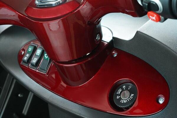 TOL t414 - Kabinescooter 30km/t lille knallert 45AH batteri