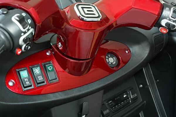 TOL t414 - Kabinescooter 30km/t lille knallert 45AH batteri