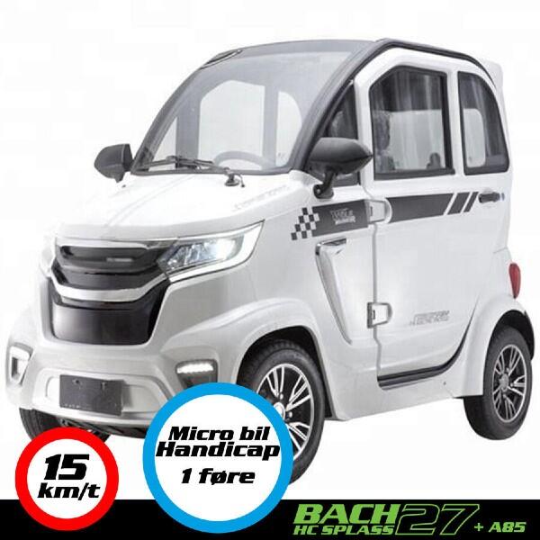 Handicapscooter BACH 27 HC - 15Km/t Incl. Batteri A85