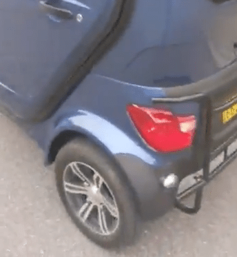 Hill hold assistent til BACH kabinescooter incl. montering