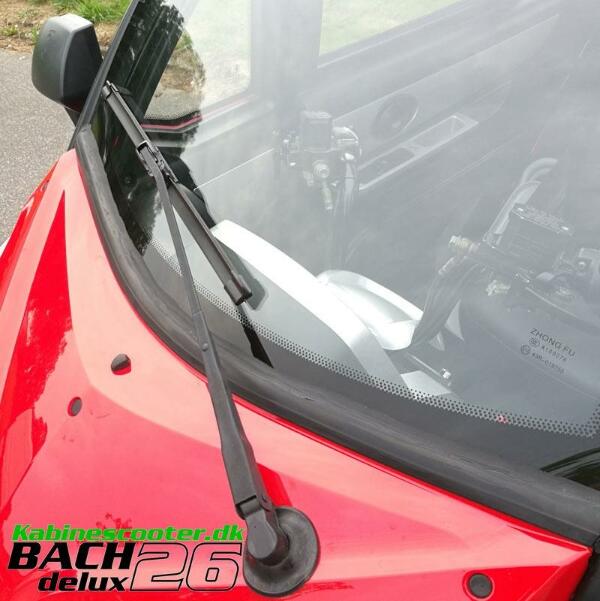 Sprinklervæske system til Bach Kabinescooter incl. montering