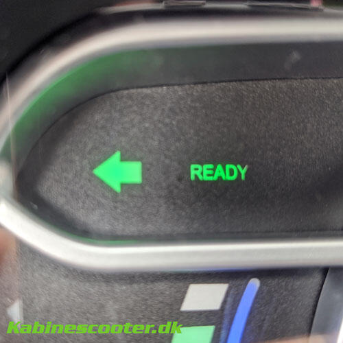 Blinklys indikator med lyd Incl. montering i kabinescooter