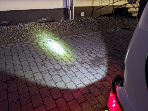 Ekstra LED fjernlygte 260Lx incl. montering