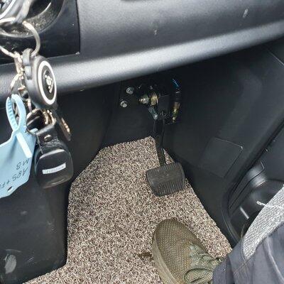 Ny mintgrøn kabinescooter, 30 km/t - kørt 18 km