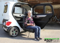 Elektrisk drejesæde inkl. fabriksmontering